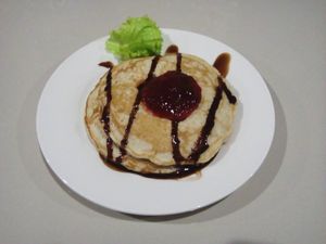 Oatmeal Pancake at B-Belle's Vegetarian Cuisine in El Nido