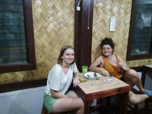 😇😇😇 at B-Belle's Vegetarian Cuisine in El Nido