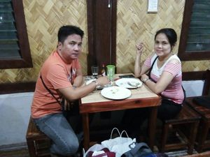 😇😇😇 at B-Belle's Vegetarian Cuisine in El Nido