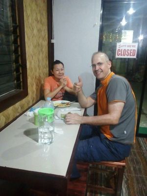 😇😇😇 at B-Belle's Vegetarian Cuisine in El Nido