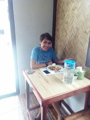 maam angel😇😇😇 at B-Belle's Vegetarian Cuisine in El Nido