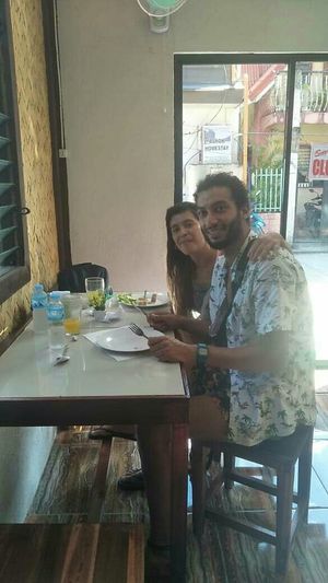 😇😇😇 at B-Belle's Vegetarian Cuisine in El Nido