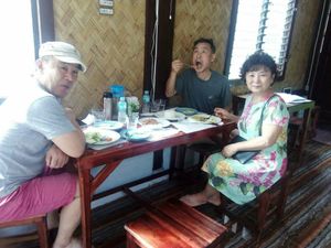 from korea with love... at B-Belle's Vegetarian Cuisine in El Nido