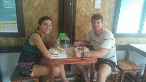 😇😇😇 at B-Belle's Vegetarian Cuisine in El Nido