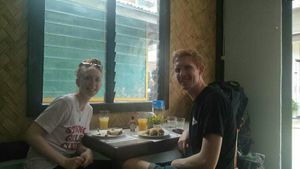 😇😇😇 at B-Belle's Vegetarian Cuisine in El Nido