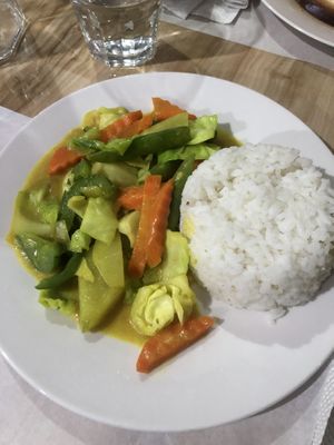 Curry Vegetables  at B-Belle's Vegetarian Cuisine in El Nido