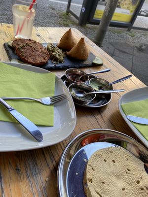 Very tasty nice appetizers  at Hari Moksh in Berlin