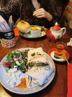   at Leila's Kitchen in Hebden Bridge