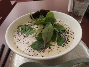 Coconut ramen at Tokumaru in Tartu