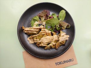 Gyoza deep fried at Tokumaru in Tartu
