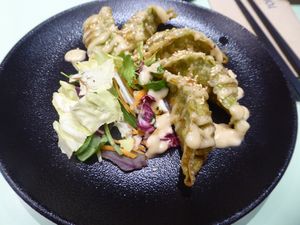 Vegan starter at Tokumaru in Tartu