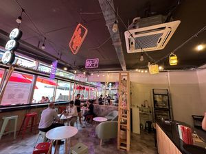   at Mama Chau's in Santiago