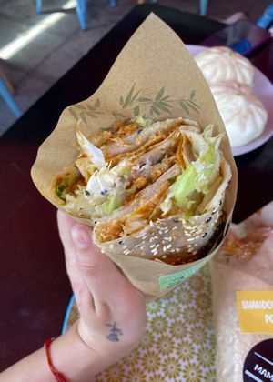  #Veganuary at Mama Chau's in Santiago