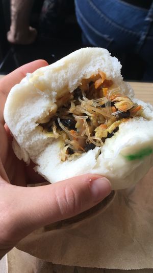 Inside the bao at Mama Chau's in Santiago
