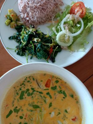 Pumpkin Curry at Dilicious in Dili