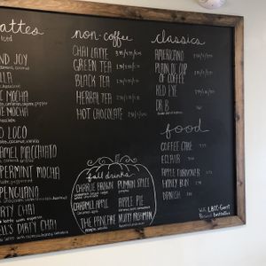 Other available drinks  at Little Bean Coffee Company in Mechanicsville