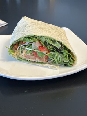 Veggie wrap  at Food For The Soul in Kalispell