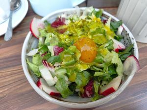 Starter Salad at Cafe Henrici in Zurich