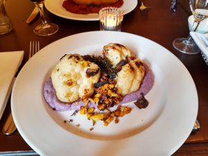 Cauliflower trio at Pulcino in Zurich