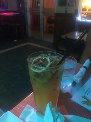 FRESH Passion Fruit Mojito at Khalan Thai in Aguadilla