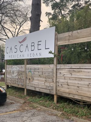 Signage  at Cascabel in Houston