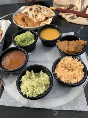 Sides for tacos   at Cascabel in Houston