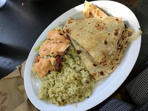 Poblano quesadilla 😋😋 must try at Cascabel in Houston
