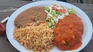 Chile Relleno at Cascabel in Houston