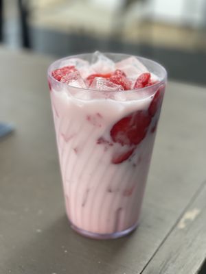 Strawberry Horchata  at Cascabel in Houston