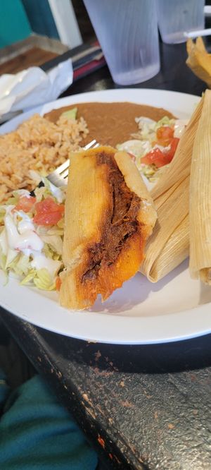 3 tamales each came with different stuffings. One of the tamales was pretty tasteless, one of them was just okay, and one of them was very tasty! at Cascabel in Houston