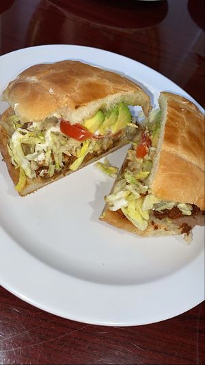 Torta de Al Pastor  at Cascabel in Houston