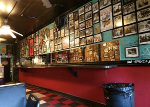 Inside at Rockit's Famous Pizza in Bloomington