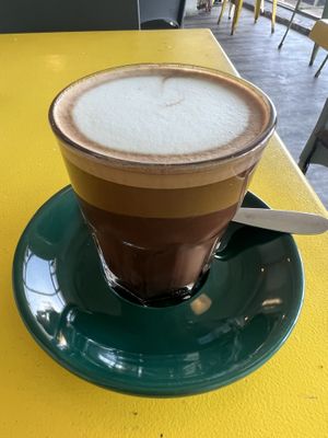   at Hang Ten Cafe in Muizenberg