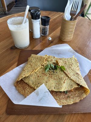   at Hang Ten Cafe in Muizenberg