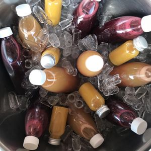 Love the colour scheme!  at Hang Ten Cafe in Muizenberg