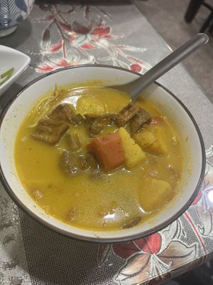 Curry pho  at YuèNán SùShí 越南素食 in Yilan