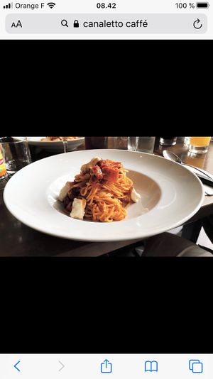 From google  at Canaletto Caffè in Paris