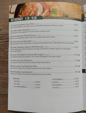 Lunch 11:30 - 2:30 at Aroy Aroy in Wolfsburg