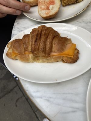 cheese Croissant   at The Vegan Corner in Barcelona