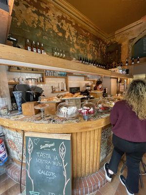 Inside  at The Vegan Corner in Barcelona