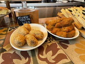 Croquetes  at The Vegan Corner in Barcelona