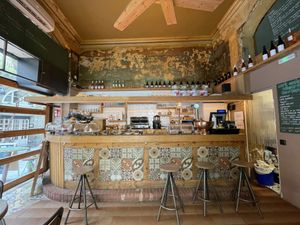 Inside  at The Vegan Corner in Barcelona