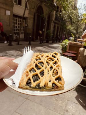   at The Vegan Corner in Barcelona