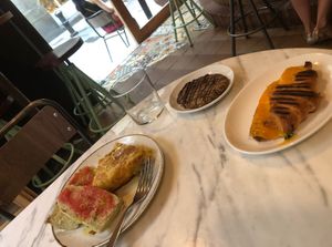 Bikini croissant   at The Vegan Corner in Barcelona