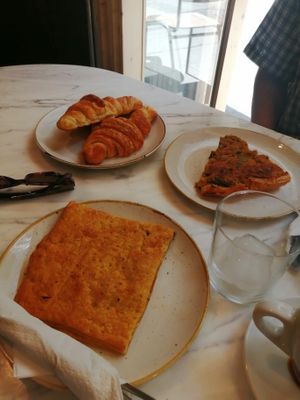 "brunch" at The Vegan Corner in Barcelona