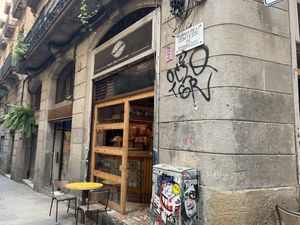Outside   at The Vegan Corner in Barcelona