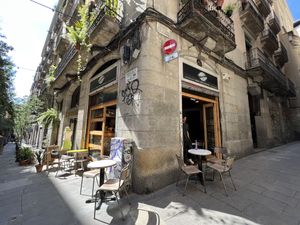 The Vegan Corner Outside  at The Vegan Corner in Barcelona