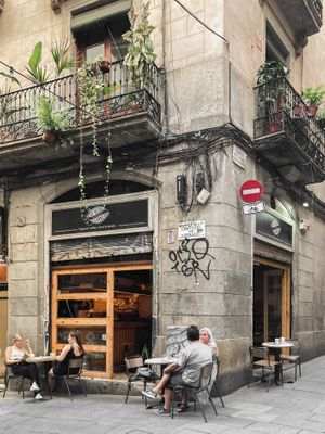   at The Vegan Corner in Barcelona
