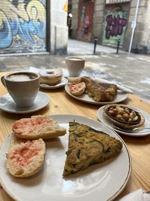   at The Vegan Corner in Barcelona