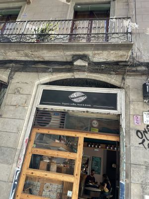 Outside  at The Vegan Corner in Barcelona